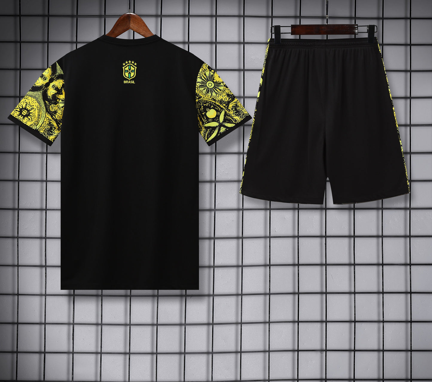 Brazilië - Treningssett Jesus Yellow