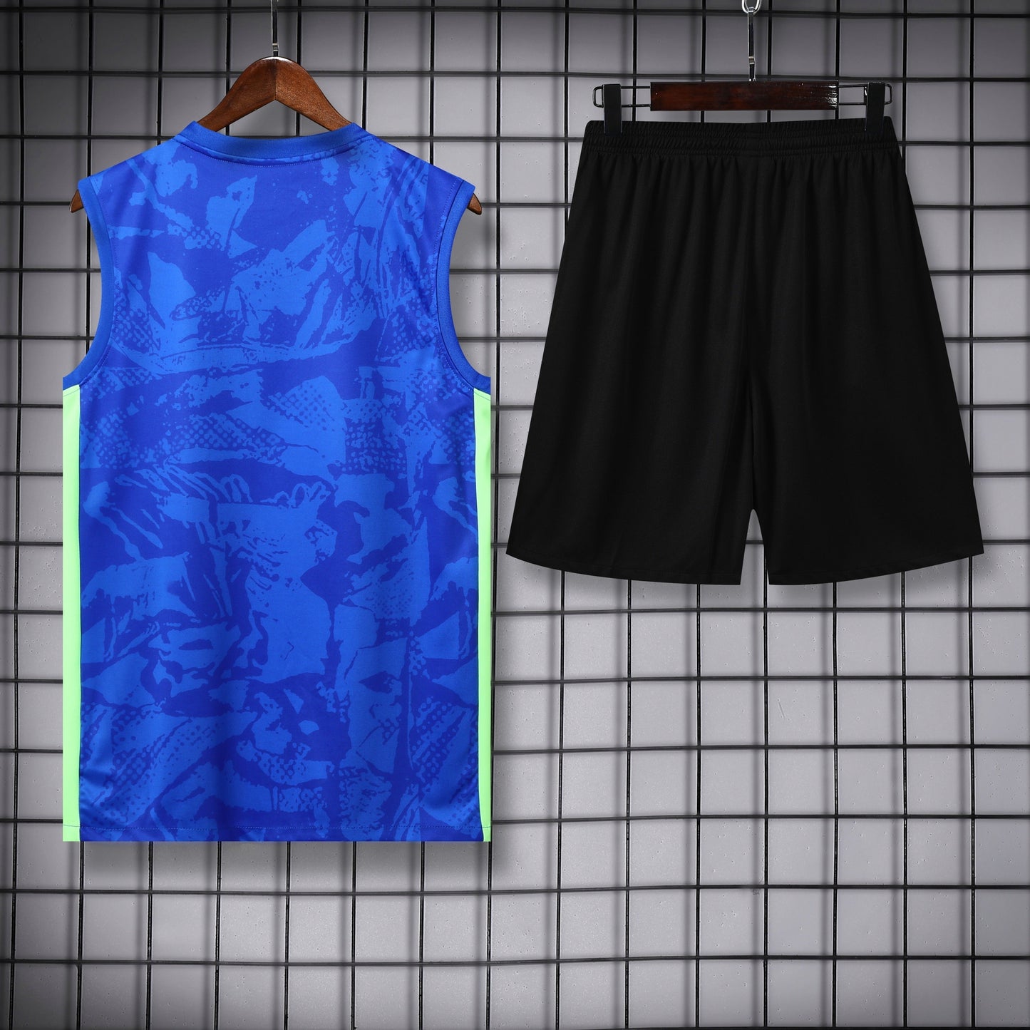 FC Barcelona - Tanktop Treningssett Neon Blue