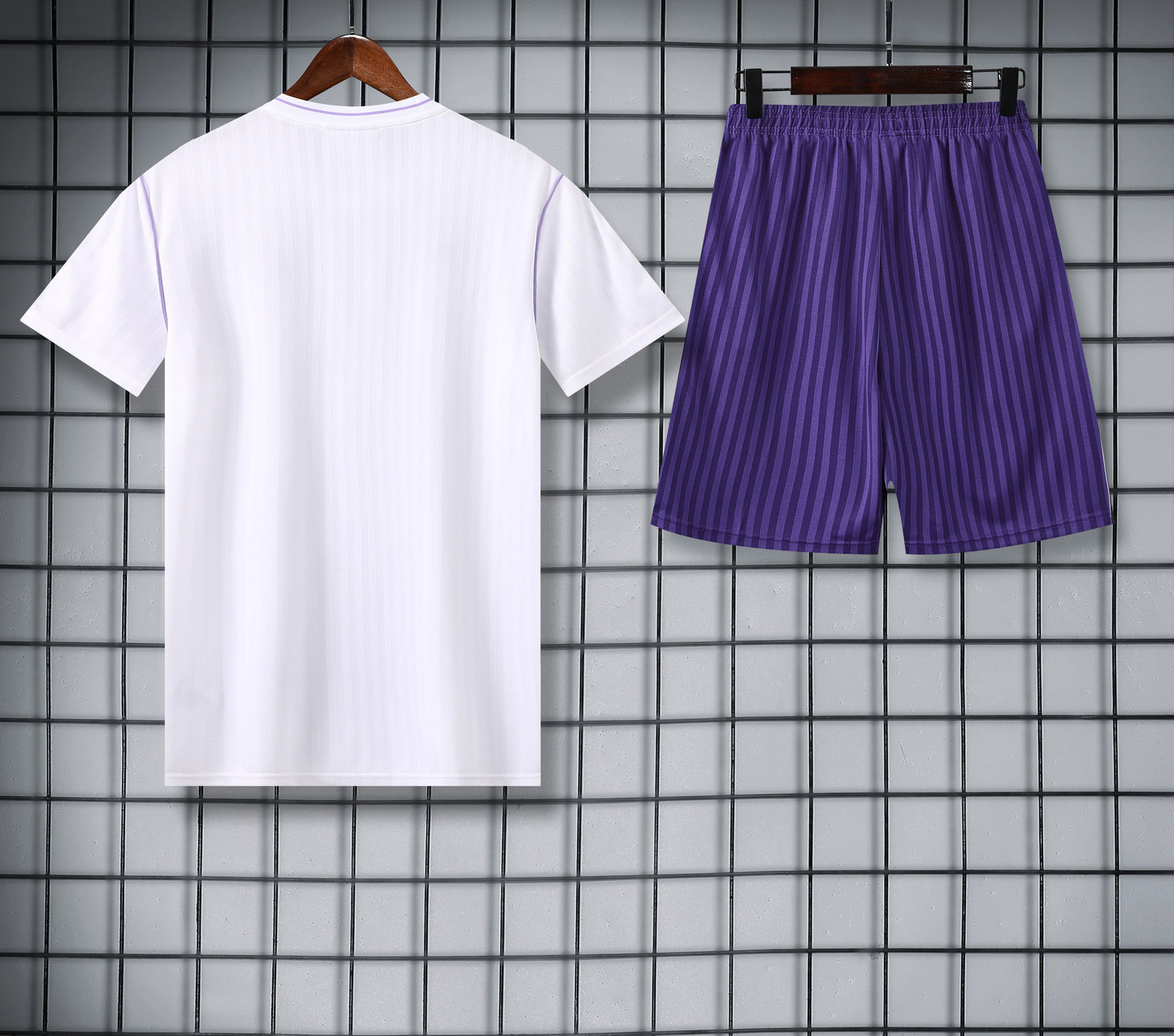 Real Madrid CF - Terrace Icons Treningssett White/Purple