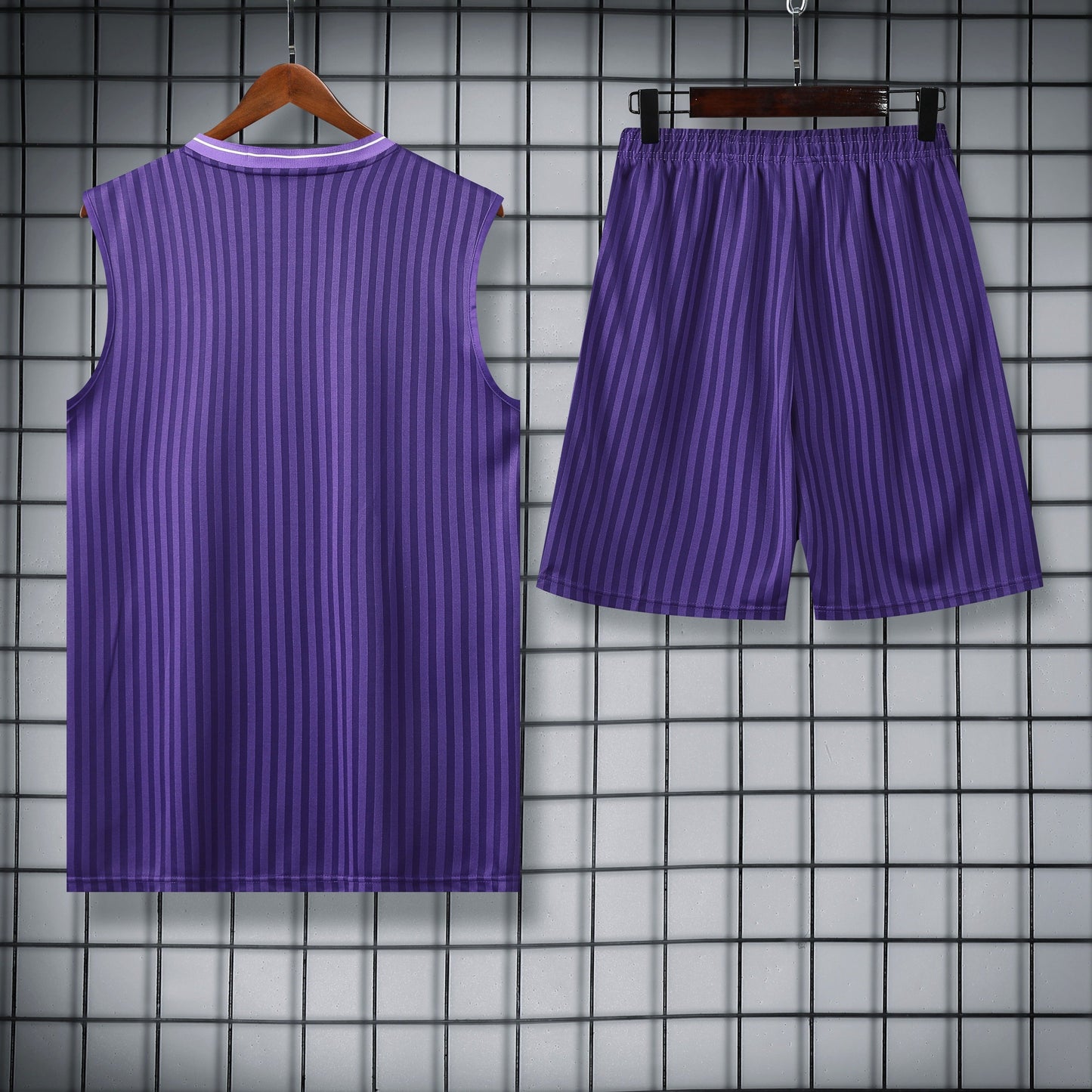 Real Madrid CF - Terrace Icons Tanktop Treningssett Purple