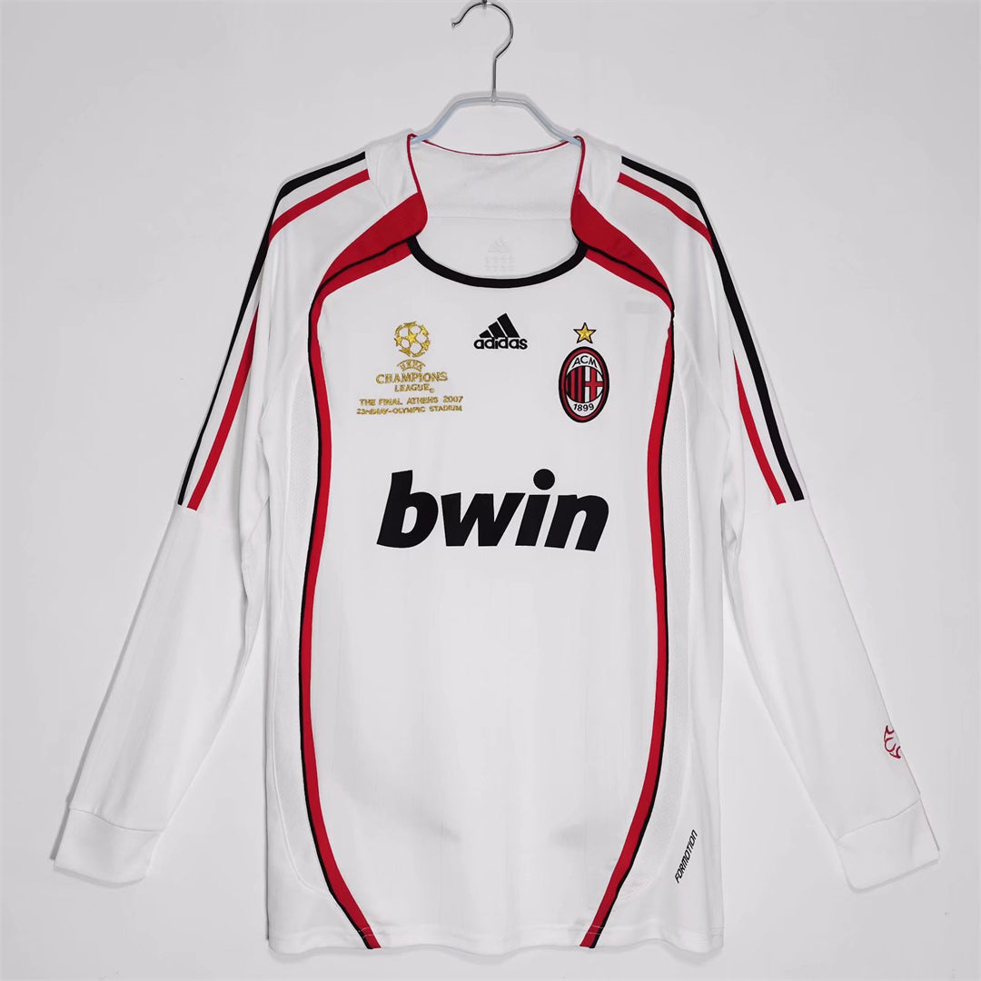 AC Milan - Retro Bortetrøye 2006/2007 Longsleeve