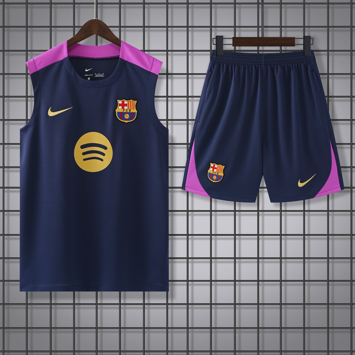 FC Barcelona - Tanktop Treningssett Dark Purple