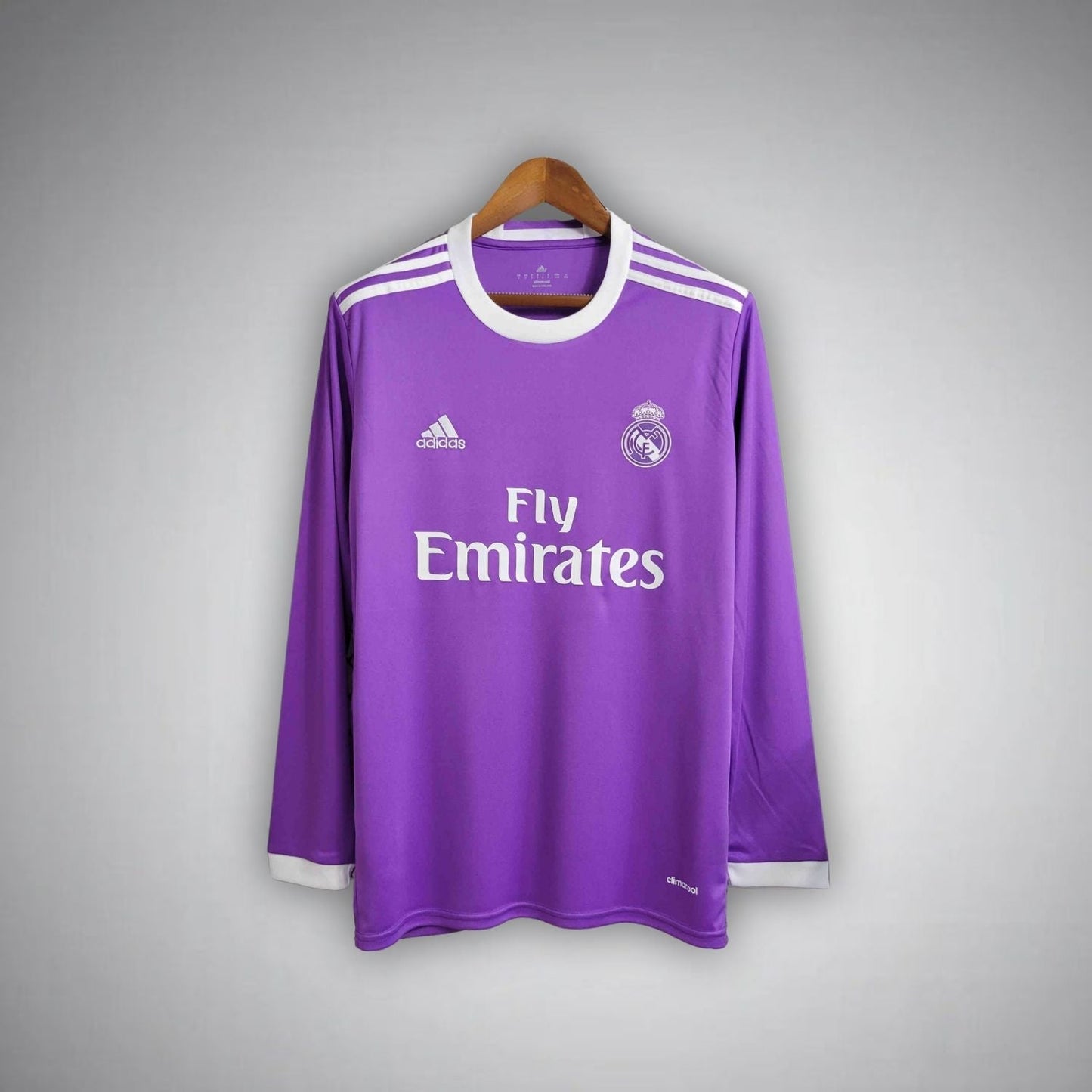 Real Madrid CF - Retro Bortetrøye 2016/2017 Longsleeve
