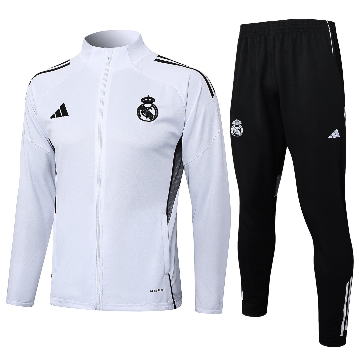 Real Madrid CF - Tracksuit White/Black