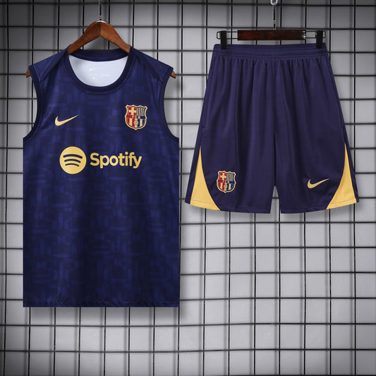 FC Barcelona - Tanktop Treningssett Navy