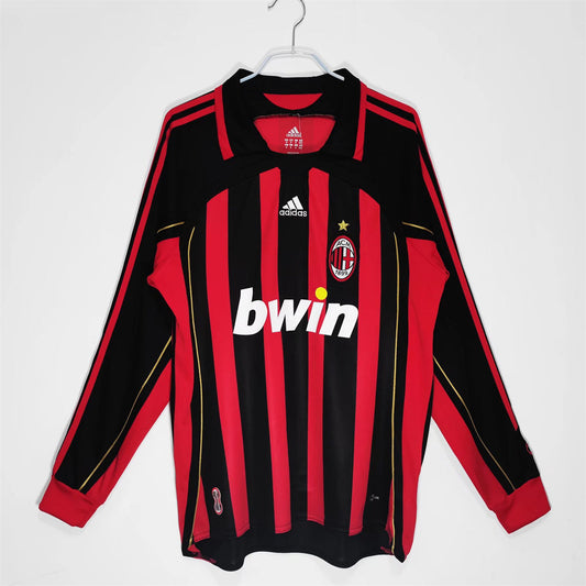 AC Milan - Retro Hjemmetrøye 2006/2007 Longsleeve