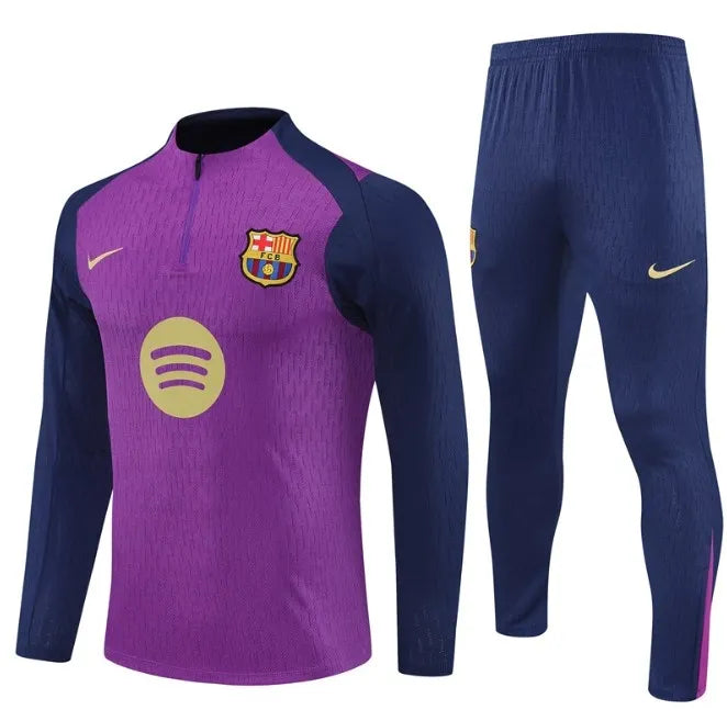FC Barcelona 25/26 1/4 Zip Tracksuit Purple