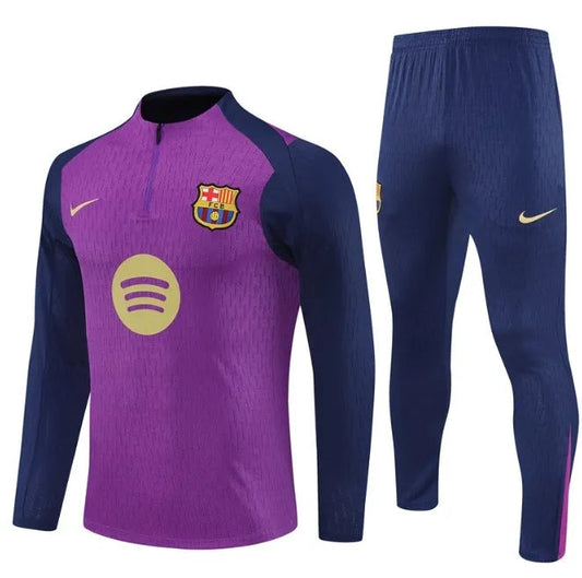 FC Barcelona 25/26 1/4 Zip Tracksuit Purple