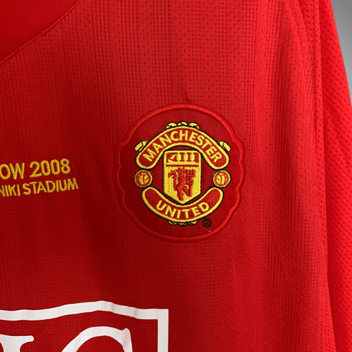 Manchester United FC - Retro Hjemmetrøye 2007/2008 Longsleeve